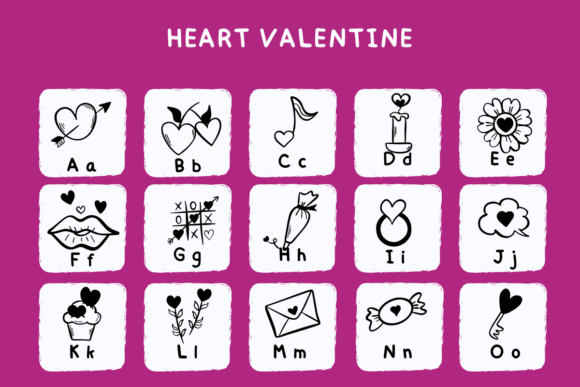 Heart Valentine Font - Preview 5