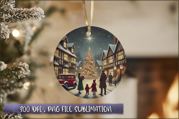 Vintage Christmas Ornaments Clipart PNG Graphic Illustrations By Extreme DesignArt
