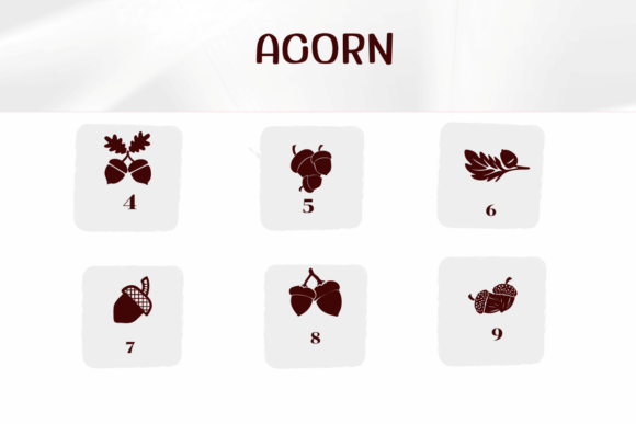 Acorn Font - Preview 3