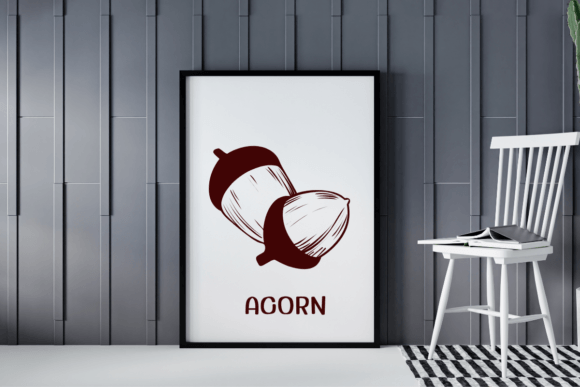 Acorn Font - Preview 4