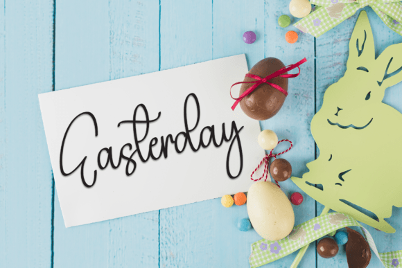 Baby Snowman Font - Preview 4