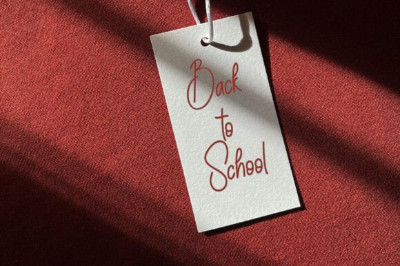 Back to School Font - Preview 1