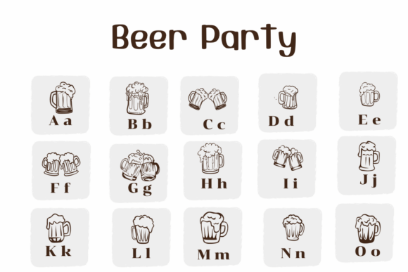 Beer Party Font - Preview 1