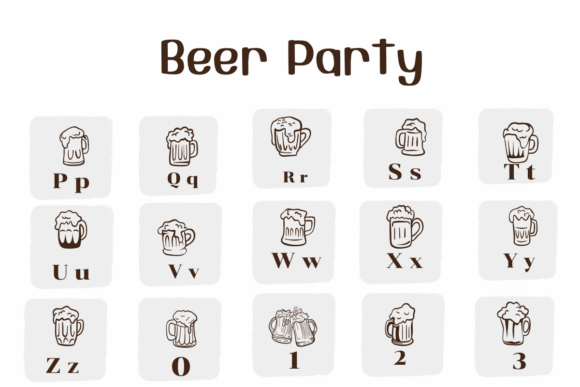 Beer Party Font - Preview 2