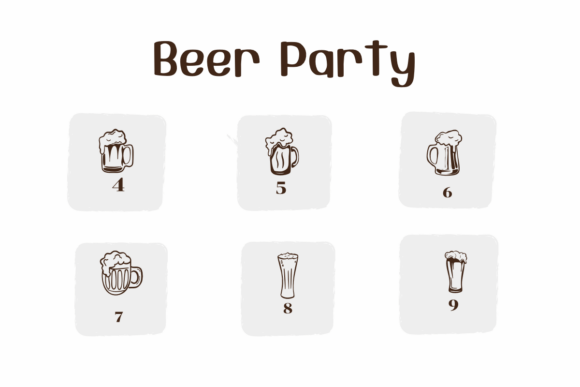 Beer Party Font - Preview 3