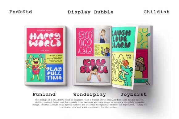 Bubbloony Font - Preview 4