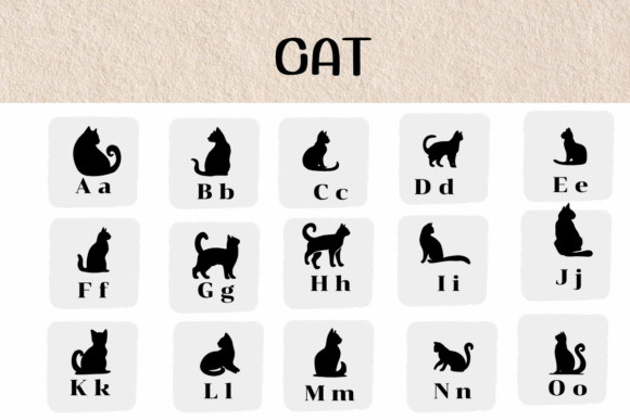 Cat Font - Preview 1