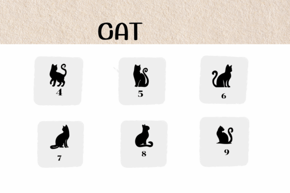 Cat Font - Preview 3