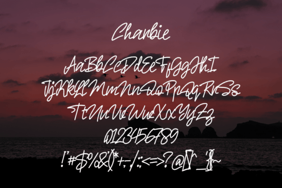 Charbie Font - Preview 1
