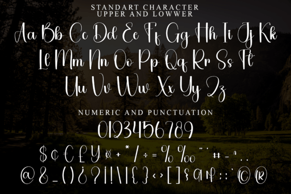 Christmas Drawing Font - Preview 4