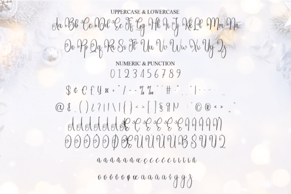 Christmas Font - Preview 6