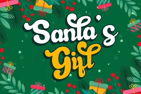 Christmas Font - Preview 1