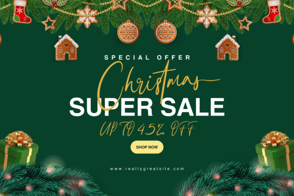 Christmas Yesterday Font - Preview 1