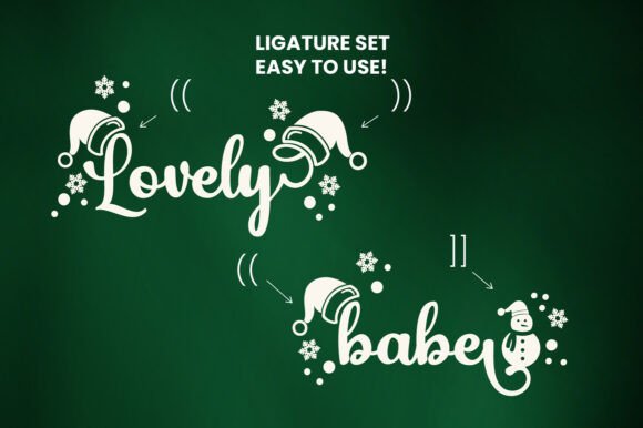Christmas is Coming Font - Preview 3