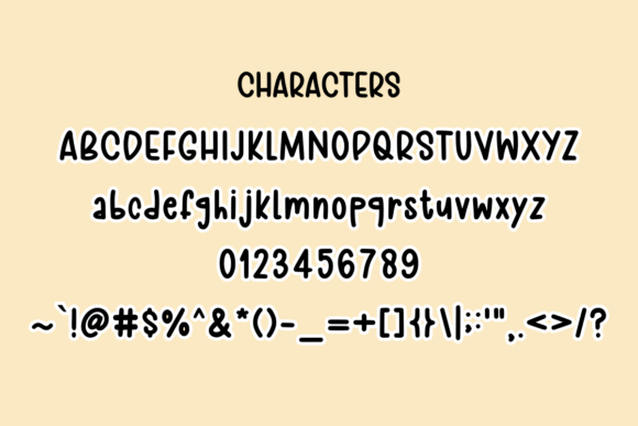 Cocoa Kisses Font - Preview 2
