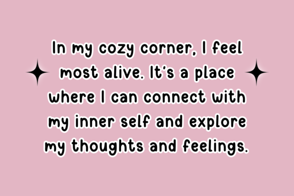 Cozy Corner Font - Preview 1