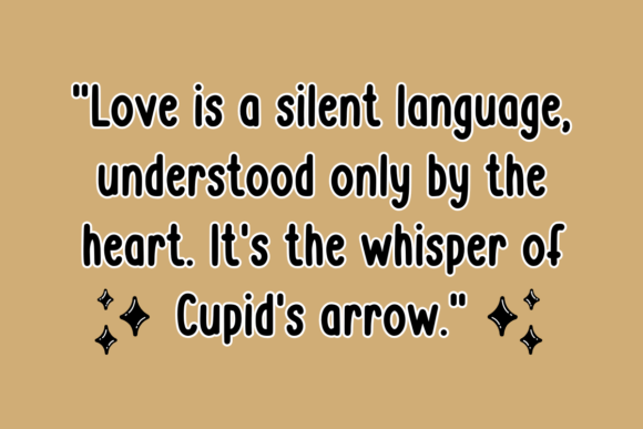 Cupids Whisper Font - Preview 1
