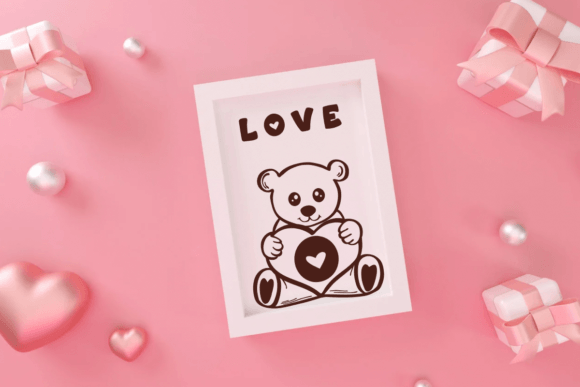 Cute Cartoon Bear Font - Preview 5