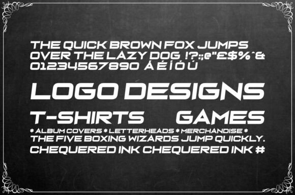 Decaydence Font - Preview 1