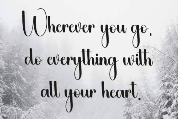 December Dump Font PNG with transparent background - Preview 6