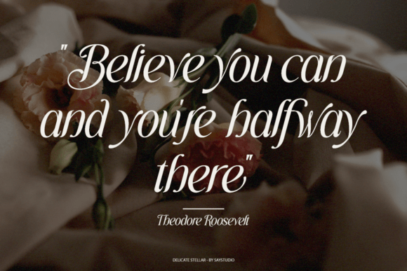 Delicate Stellar Font - Preview 6
