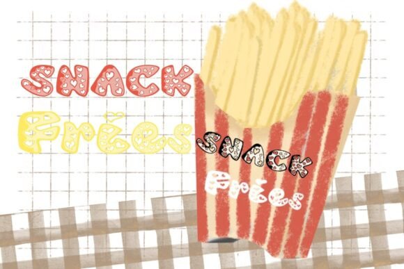 Dream Sweet Font PNG with transparent background - Preview 3