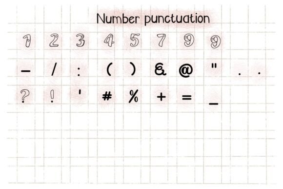 Dream Sweet Font PNG with transparent background - Preview 6
