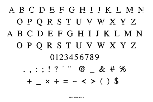 Fancy Monogram Font - Preview 4