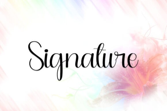 Funky Floral Font - Preview 3