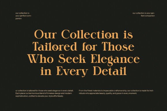 Gidora Font - Preview 1