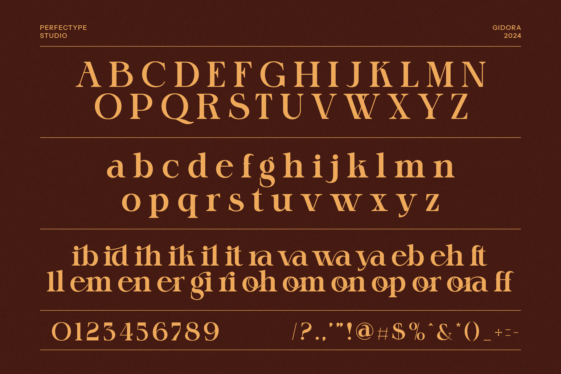 Gidora Font - photo 8