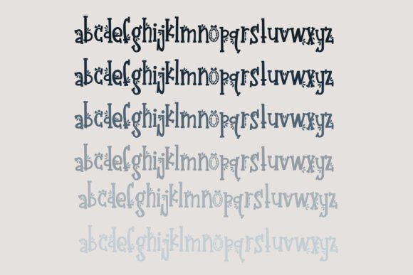 Gooseberry Merry Font PNG with transparent background - Preview 4