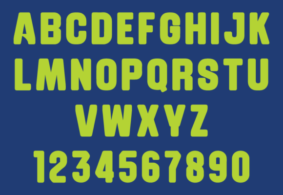 Heavy Bold Font - Preview 2