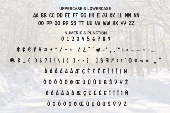 Hello Winter Font - Preview 6