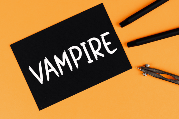 Horror Creepy Font - Preview 6