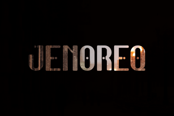 Jenoreq Font PNG with transparent background - Preview 2