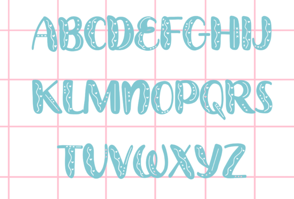 Merry Love Font PNG with transparent background - Preview 1