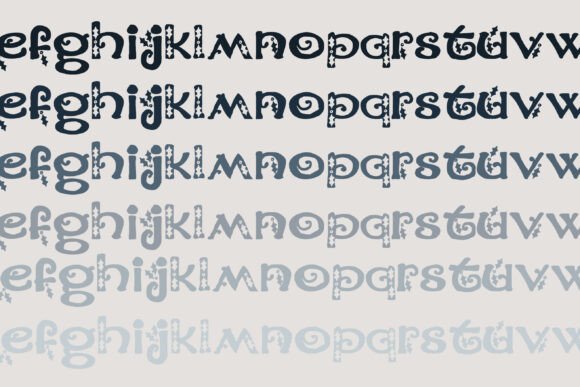 Merry Mauder Font PNG with transparent background - Preview 4