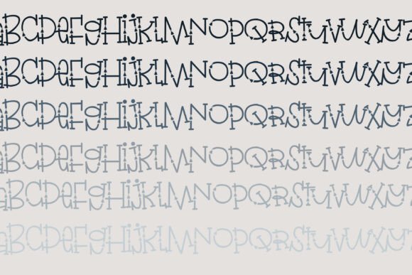 Merry Moonshoe Font font preview - 4