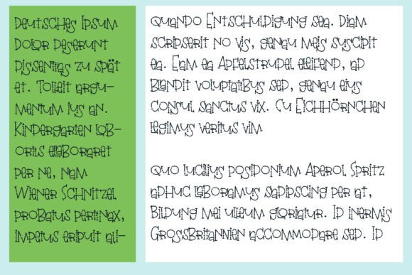 Merry Moonshoe Font font preview - 6