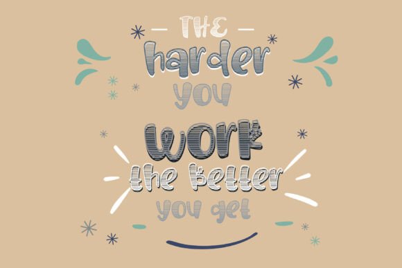 Nutcracken Font PNG with transparent background - Preview 2