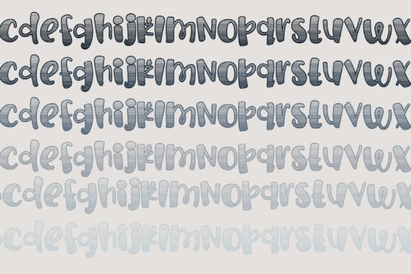 Nutcracken Font PNG with transparent background - Preview 4
