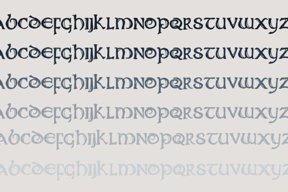 Oh Come Ye Font PNG with transparent background - Preview 4