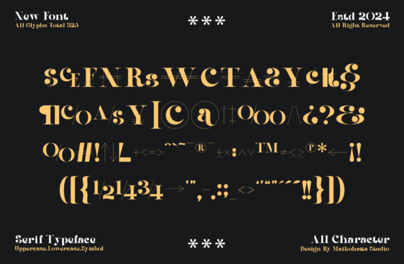 Qeira Font PNG with transparent background - Preview 5
