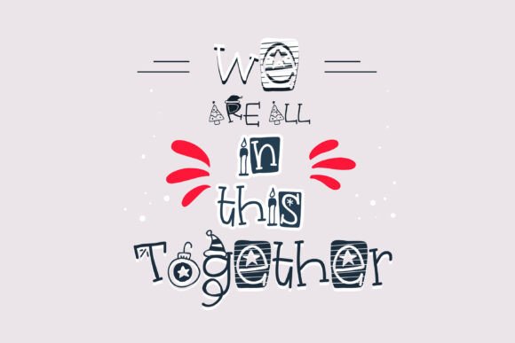Ready for Christmas Too Font PNG with transparent background - Preview 1