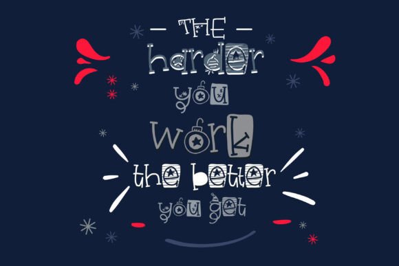 Ready for Christmas Too Font PNG with transparent background - Preview 2