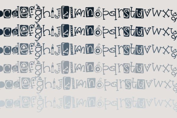 Ready for Christmas Too Font PNG with transparent background - Preview 3