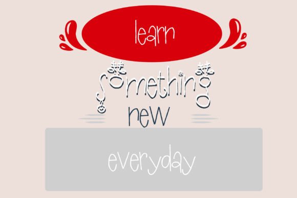 Red-nosed Reindeer Font PNG with transparent background - Preview 5