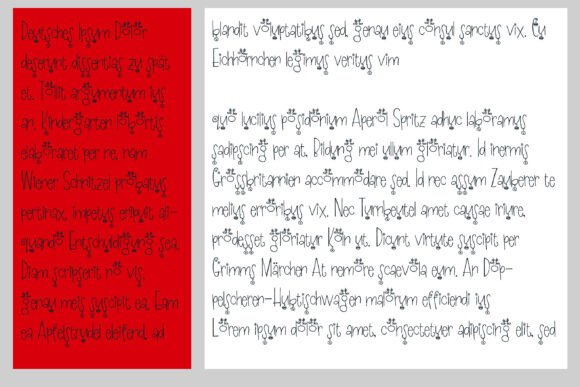 Red-nosed Reindeer Font PNG with transparent background - Preview 6