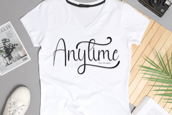 Santa Aghata Font PNG with transparent background - Preview 3